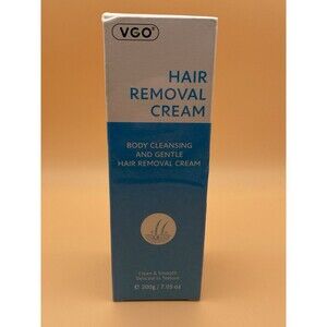 VGO Hair Removal Cream 200g - Gentle Depilatory for Arms, Legs & Underarms